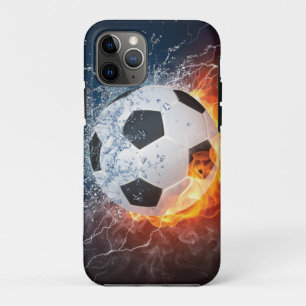 Fußball-/Fußball-Kugelkopf-Kissen Case-Mate iPhone Hülle