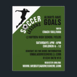 Fußball, Fußball-Lehren, Werbung Flyer<br><div class="desc">Fußball-Strike,  Fußball-Lektionen Werbe-Flyer durch den Business Card Store.</div>