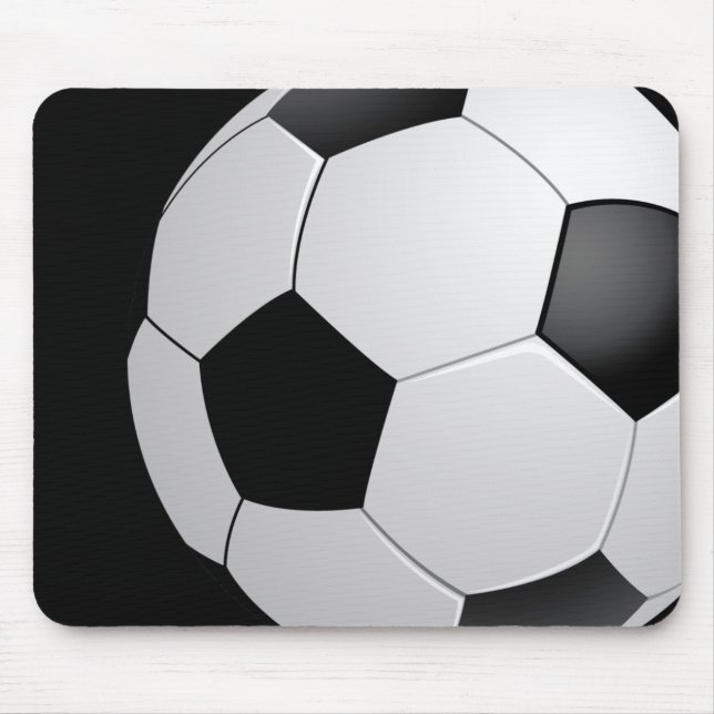 Fußball-Fußball-Mousepad Mousepad (Vorne)