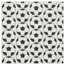 Fußball-Fußball-Muster Stoff