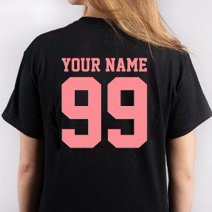 Fußball Fußball Name Nummer Boy Girl Personalisier T-Shirt
