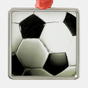 Fußball - Fußball Ornament Aus Metall