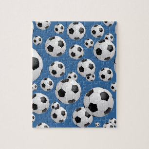 Fußball-Fußball-Puzzlespiel Puzzle