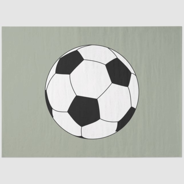 Fußball (Fußball) Seidenpapier (Vorderseite)