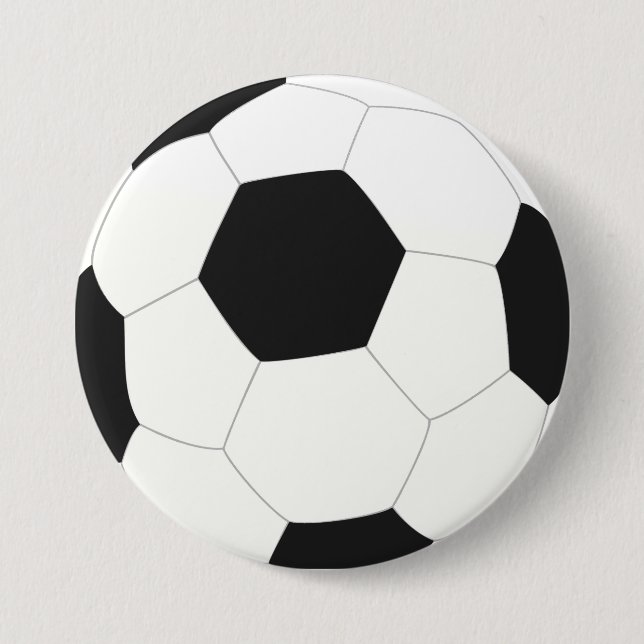 Fußball-Fußball-Sport Button (Vorderseite)