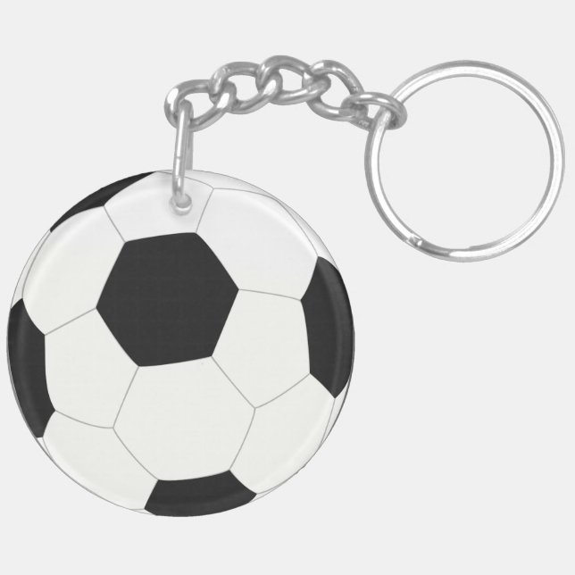 Fußball-Fußball-Sport Schlüsselanhänger (Rückseite komplett)