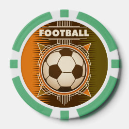 Fußball-Fußball-Sportball Pokerchips