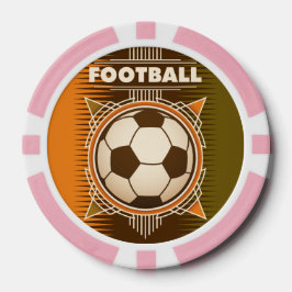 Fußball-Fußball-Sportball Pokerchips