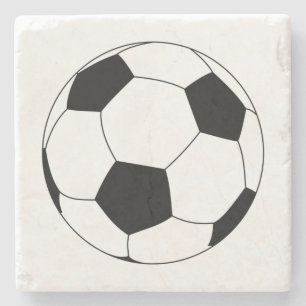 Fußball (Fußball) Steinuntersetzer
