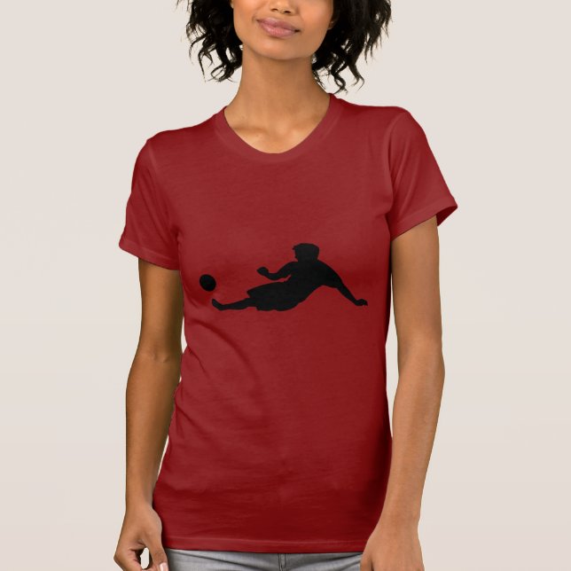 Fußball-Fußball T-Shirt (Vorderseite)