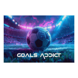 FUSSBALL - FUSSBALL - TORE POSTER