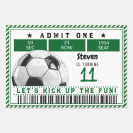 Fußball-Fußballspiel Kindergeburtstag Geschenkpapier Set
