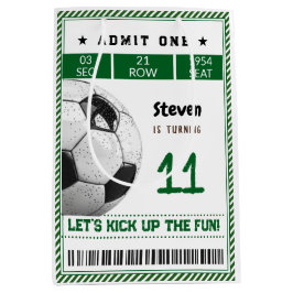 Fußball-Fußballspiel Kindergeburtstag Mittlere Geschenktüte