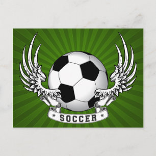 Fußball Fußballspiele Postkarte