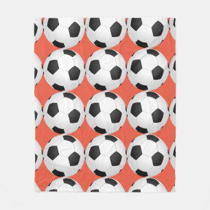 Fußball Fußballspieler Fleece-Decke Fleecedecke