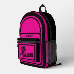 Fußball, Fußballspielerin, Mannschaft, Geschenk Du Bedruckter Rucksack