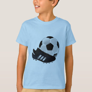 Fußball-/Fußballthema-Fußball T-Shirt