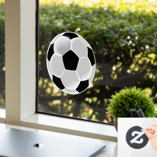 Fußball Futbol Ball Fensteraufkleber