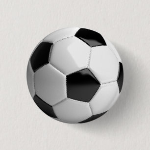 Fußball (Futbol) Button / Knopf - Sportfan!
