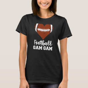 Fußball Gam Fußballherz Oma Gam Gam Gam T-Shirt