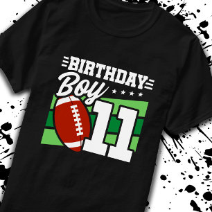 Fußball Geburtstag 11 Jahre Junge 11. Geburtstag T-Shirt