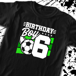 Fußball Geburtstag - 6 Jahre alter Junge - 6. Gebu T-Shirt