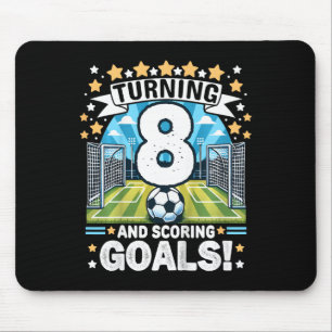 Fußball Geburtstag 8 Jahre alt Fußball 8. Mousepad