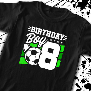 Fußball Geburtstag - 8-jähriger Junge - 8. Geburts T-Shirt