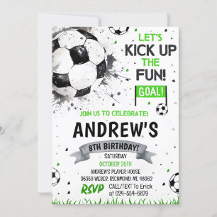 Fußball Geburtstag Einladung