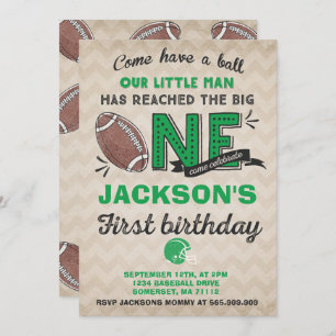 Fußball Geburtstag Einladung Fußball 1. Geburtstag