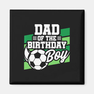 Fußball Geburtstag - Geburtstag Papa - Jungen Fußb Magnet