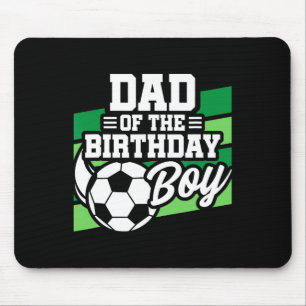 Fußball Geburtstag - Geburtstag Papa - Jungen Fußb Mousepad
