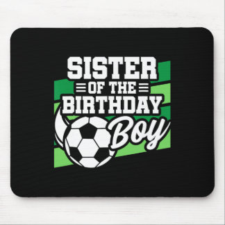 Fußball Geburtstag - Geburtstag Schwester - Jungen Mousepad