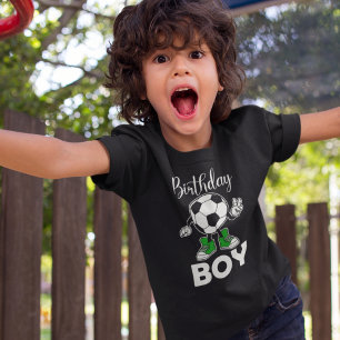 Fußball-Geburtstags-T-Shirt für Jungen Kleinkind T-shirt