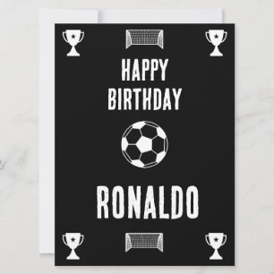 Fußball Geburtstagsbanner