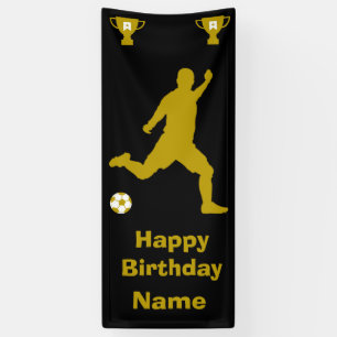 Fußball Geburtstagsbanner Banner