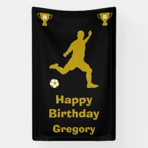 Fußball Geburtstagsbanner Banner