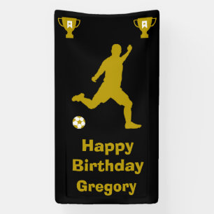 Fußball Geburtstagsbanner Banner