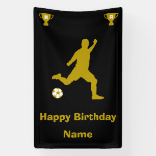 Fußball Geburtstagsbanner Banner