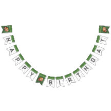 Fußball Geburtstagsbanner, erstes Jahr nach unten