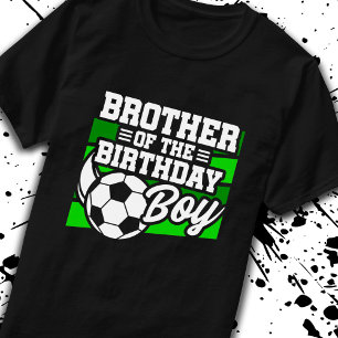 Fußball Geburtstagsbruder - Boys Soccer Geburtstag T-Shirt