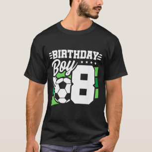Fußball-Geburtstagsfeier - 8-jähriger Junge - 8. G T-Shirt