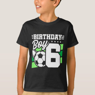 Fußball-Geburtstagsfeier für Kinder - 6-jähriger J T-Shirt