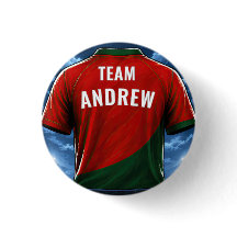 Fußball-Geburtstagsfeier-Team-Button
