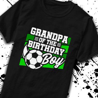 Fußball Geburtstagsgrandpa - Boys Soccer Geburtsta T-Shirt
