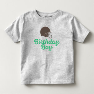 Fußball-Geburtstagsjungen-Shirt Kleinkind T-shirt