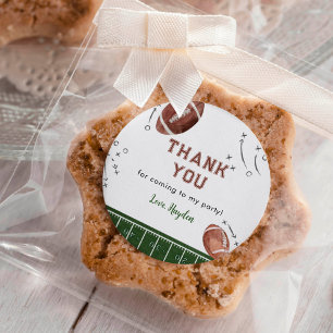 Fußball Geburtstagspartei Danke, Aufkleber