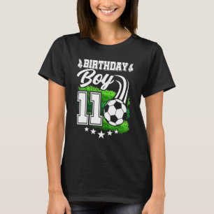 Fußball Geburtstagsparty 11 Jahre alter Junge 11. T-Shirt