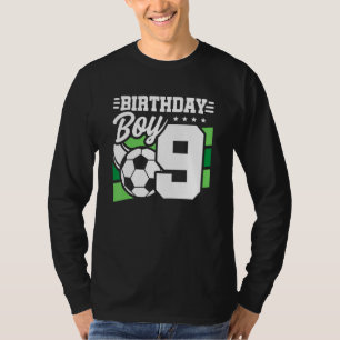 Fußball-Geburtstagsparty - 9-jähriger Junge - 9. G T-Shirt