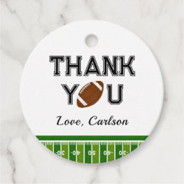 Fußball Geburtstagsparty Danke Geschenkanhänger